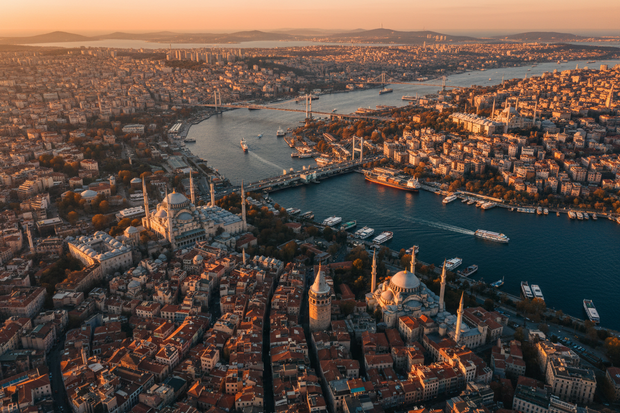 istanbul from bird view
