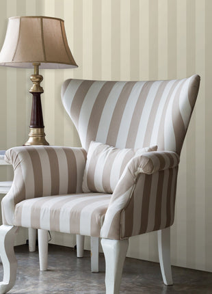 Beżowa, klasyczna tapeta w pasy Alfa 3704-4