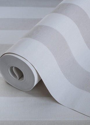 Beżowa, klasyczna tapeta w pasy Alfa 3704-4