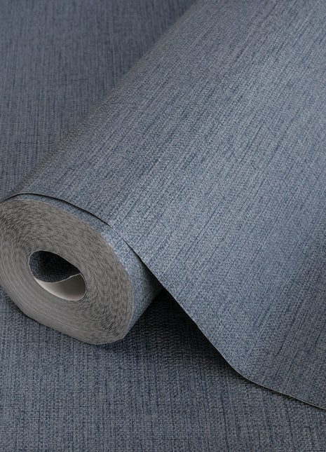 Ciemnoszara tapeta tkaninowa Alfa 3707-7