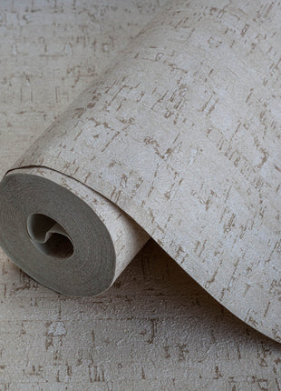 Brązowa tapeta o ciekawej strukturze Alfa 3709-3