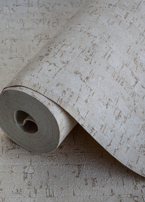 Brązowa tapeta o ciekawej strukturze Alfa 3709-3