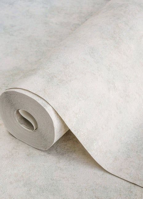 Gładka, jasnoszara tapeta Alfa 3710-2