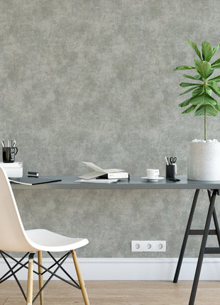 Gładka, szara tapeta Alfa 3710-3