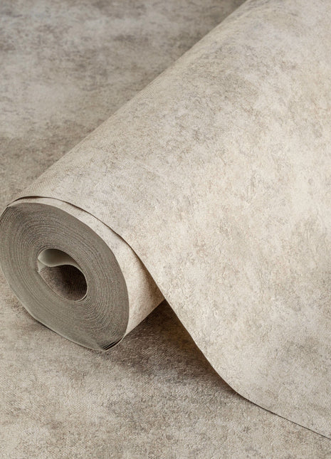 Gładka, beżowa tapeta Alfa 3710-4