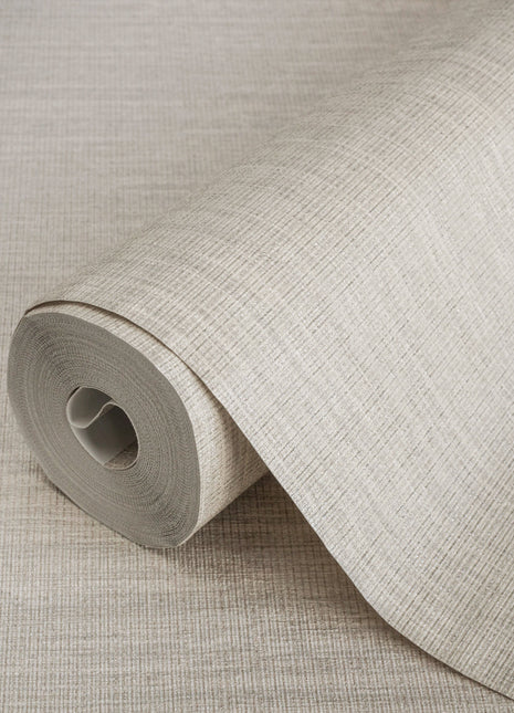 Beżowa tapeta tkaninowa Alfa 3711-3