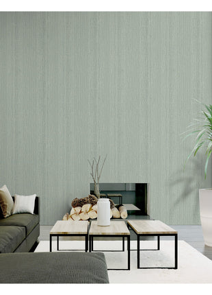 Szara tapeta, struktura tkaniny, bez odpadów | 16,5 m2 w rolce | Alfa 3711-4