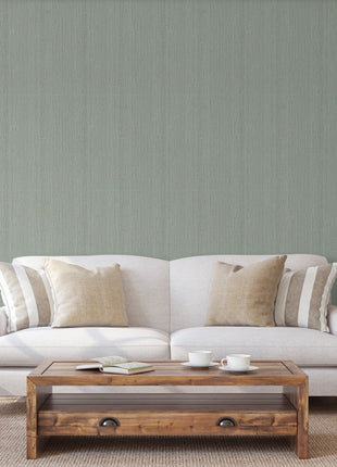 Szara tapeta, struktura tkaniny, bez odpadów | 16,5 m2 w rolce | Alfa 3711-4