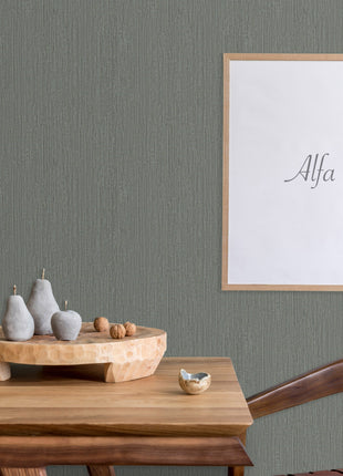 Ciemnoszara tapeta tkaninowa Alfa 3711-5