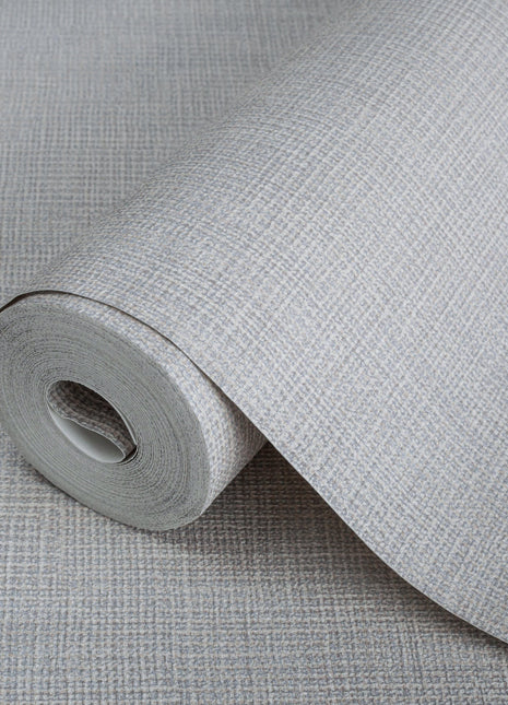 Beżowa tapeta tkaninowa Alfa 3712-3