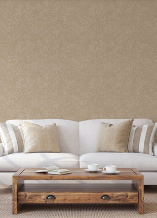 Brązowa tapeta o delikatnej strukturze Alfa 3715-5