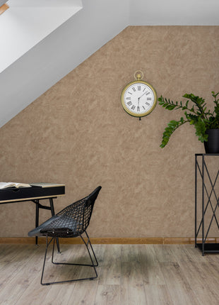 Brązowa tapeta struktura kamienia Alfa 3717-5