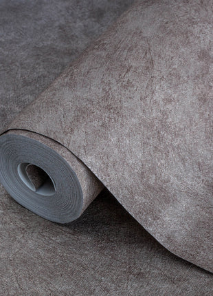 Brązowa tapeta struktura kamienia Alfa 3717-6